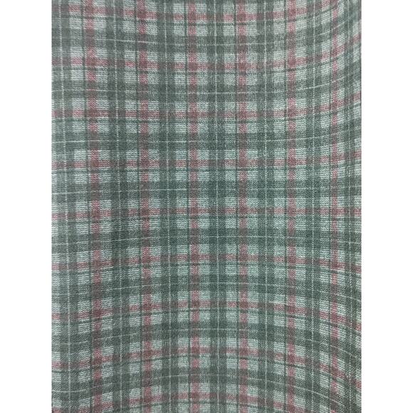 Kut from the Kloth Skinny Ponte Pants Mid Rise Plaid Burgundy Gray Womens Size 6 - Picture 4 of 9